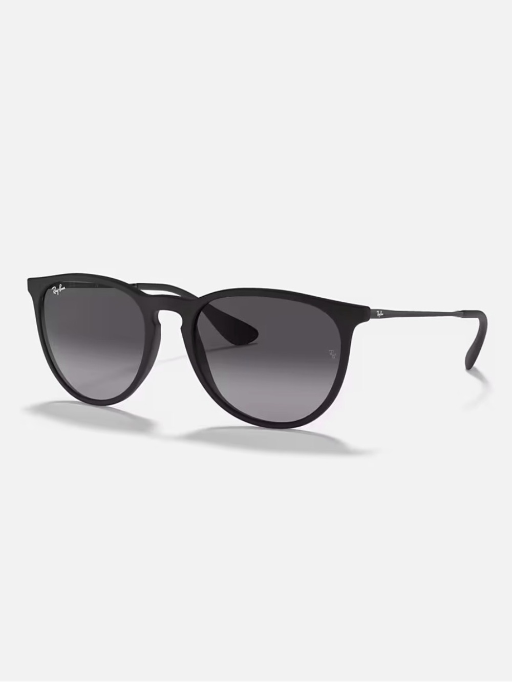 Ray-Ban Erika Black Round Polarized Sunglasses - RB 4171
